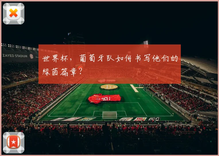 世界杯，葡萄牙队如何书写他们的绿茵篇章？