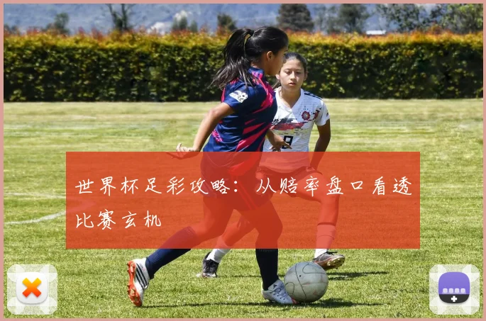 世界杯足彩攻略：从赔率盘口看透比赛玄机